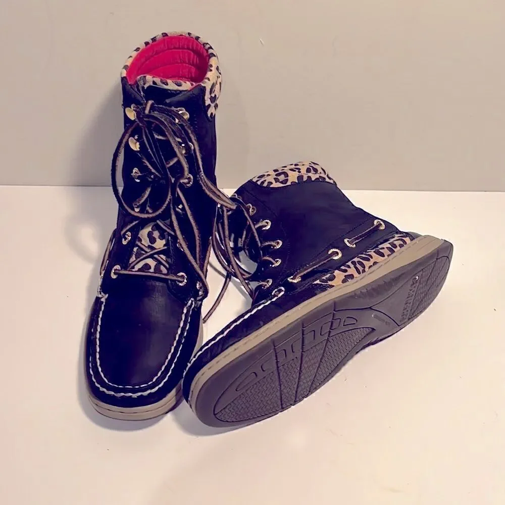 Vintage leather Sperry boots
